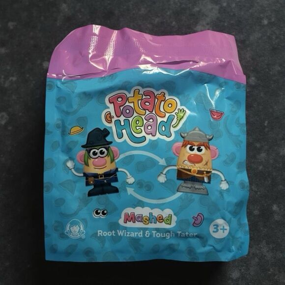 NIP Wendy’s Kids Meal Toys Root Wizard & Tough Tater Characters A21 - Picture 2 of 4